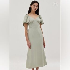 Love Bonito Flutter Sleeve Dress size 4